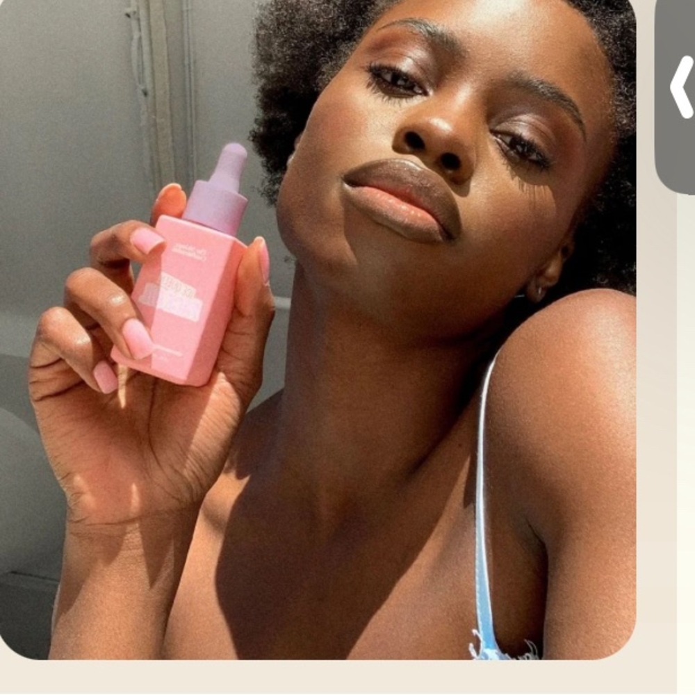 New The Skinny Confidential Ice Queen Face Oil - Pink